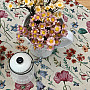 Tapestry tablecloth and scarf BLOOMING MEADOW