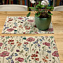 Tapestry tablecloth and scarf BLOOMING MEADOW