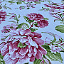 LAURA tablecloth - large pink flowers