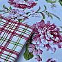 LAURA tablecloth - large pink flowers