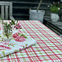 LAURA tablecloth - pink check