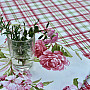 LAURA tablecloth - pink check