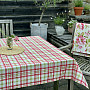 LAURA tablecloth - pink check