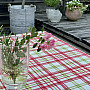 LAURA tablecloth - pink check