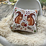 Tapestry cushion cover MERRY ANIMALS 4