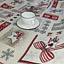 Tapestry tablecloth and scarf COUNTRY CHRISTMAS