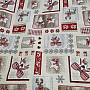 Tapestry tablecloth and scarf COUNTRY CHRISTMAS