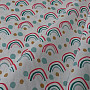 Cotton fabric RAINBOW