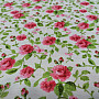 Decorative fabric LAURA - small pink flowers