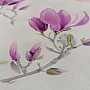 Decorative fabric BLACK OUT MAGNOLIA