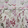 Decorative fabric LEAF lilac