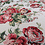 Tapestry fabric LARGE CREAM ROSE