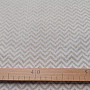 Zigzag cotton fabric