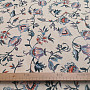 Decorative fabric SMALL FLOWER BLUE