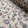 Decorative fabric SMALL FLOWER BLUE