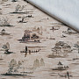 Decorative fabric PEKIN-G boats