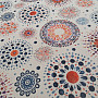 Decorative fabric VARANASI-I white