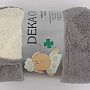 blanket Sheep-sheep 150/200 light gray / cream