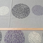 Oxford decorative fabrics black-purple