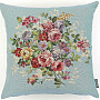 Tapestry cushion cover FLOWER BLUE