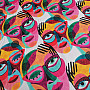 Decorative fabric masks