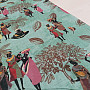 Decorative fabric Africa green