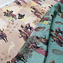 Decorative fabric Africa green