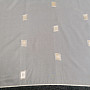 Voial cream curtain with gold embroidery II