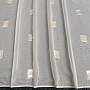 Voial cream curtain with gold embroidery II