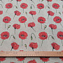 Decorative fabric Poppies - primavera digital print