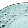 Shallow plate BLUE RELIEF 28X3 cm