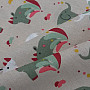 Cotton fabric RHINOS