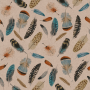 Decorative fabric OTONO FEATHERS 601 digital print