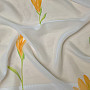 Voile curtain TULIP orange